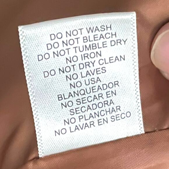 Love Tree Women's Medium Faux Leather Brown Fall Jacket Gold Zipper - Picture 11 of 12